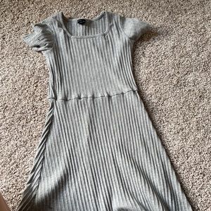 grey soft dress